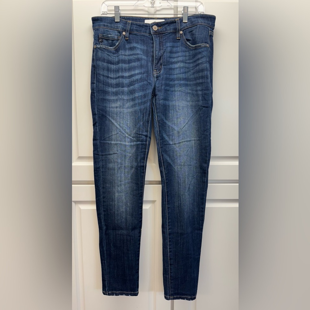 KanCan Women's Skinny Jeans - Dark Blue